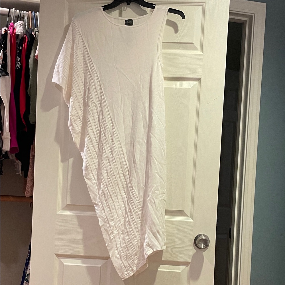 Chico's Travelers Collection White Dress